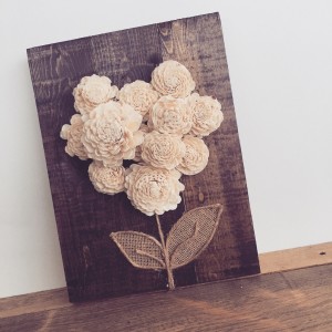 wood flower